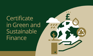 Certificate in Green and Sustainable Finance