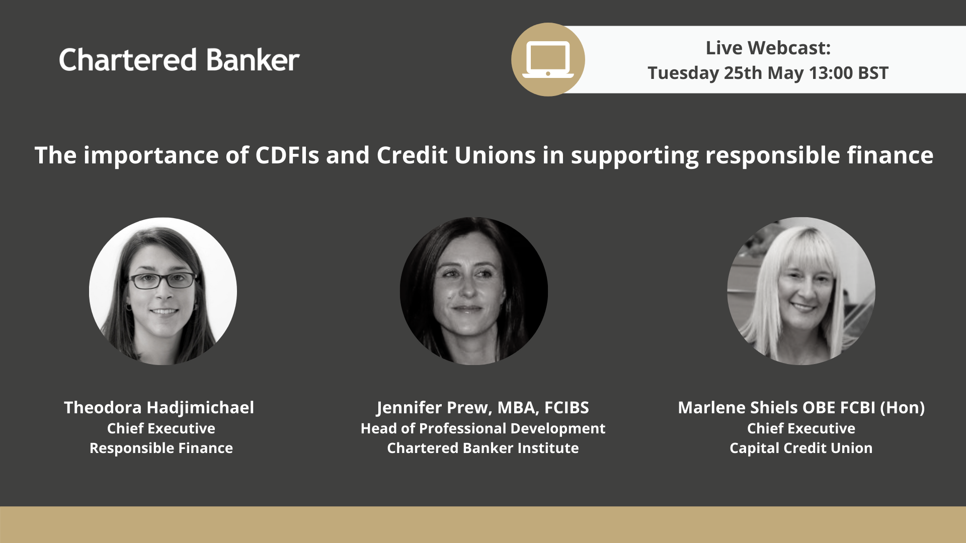 The importance of CDFIs and Credit Unions in supporting responsible finance