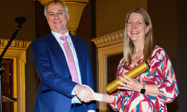 Judith Cruickshank Awarded Honorary Fellowship at Edinburgh Finance Festival 