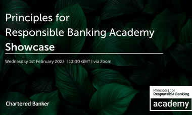 Principles for Responsible Banking Academy Showcase