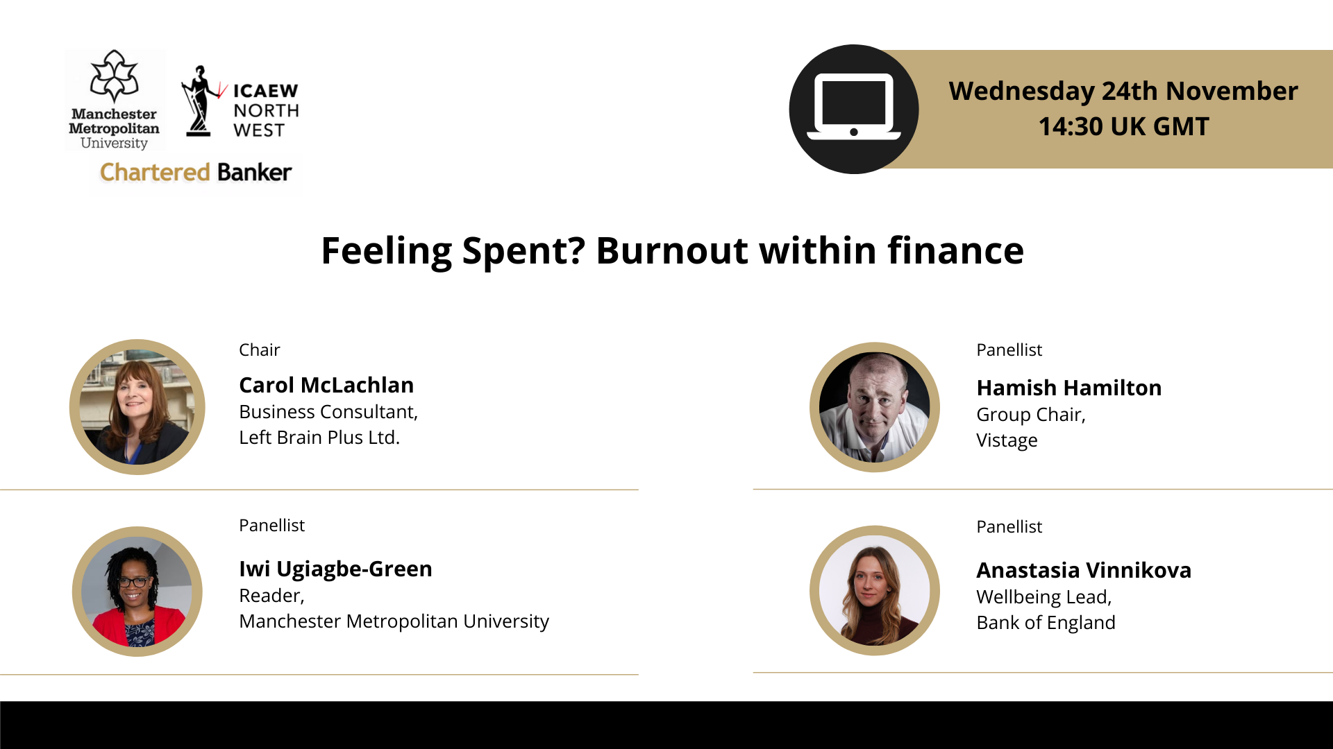 Feeling Spent? Burnout within Finance