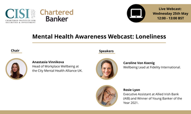 Mental Health Awareness Webcast: Loneliness